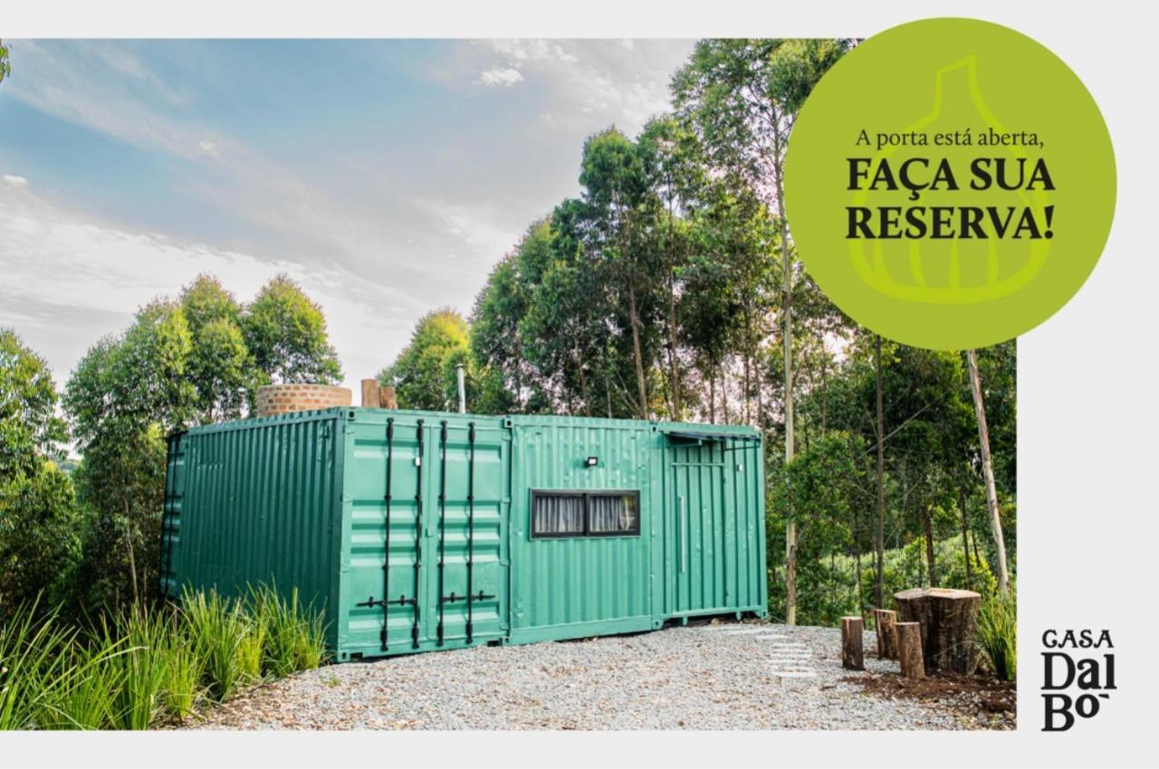 Casa Container Figo Em Meio A Natureza Na Serra Gaucha Flores da Cunha Esterno foto